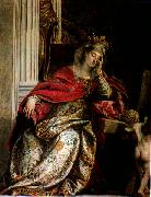 VERONESE (Paolo Caliari) The Vision of Saint Helena oil painting on canvas